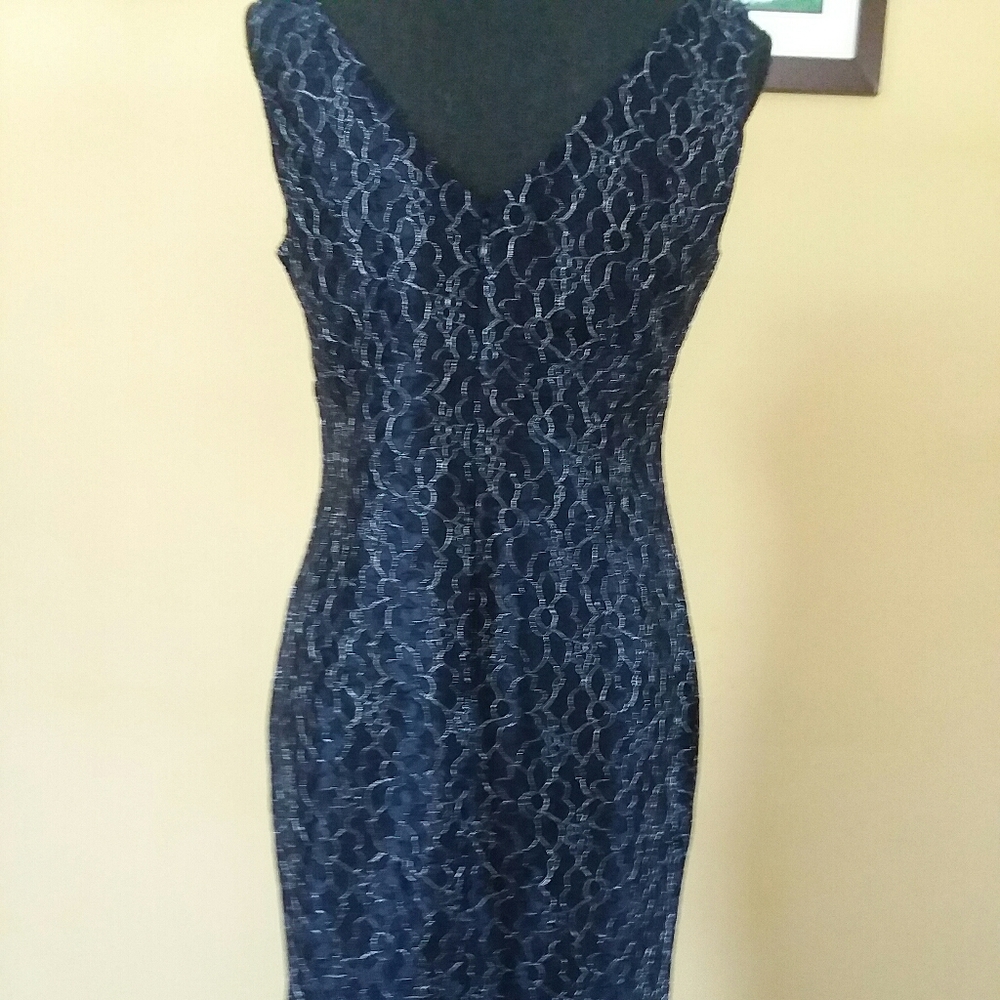 Chaps Evening Dress - Picture 4 of 5